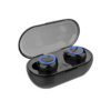 Earphones Bluetooth TWS-C12 Power Bank Black-Blue