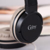GJBY Headphones Audio Extra Bass GJ-12 with Microphone Black 3