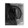 GJBY headphones – AUDIO EXTRA BASS GJ-23 with microphone Black