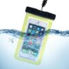 Waterproof phone bag pouch for swimming pool yellow 2
